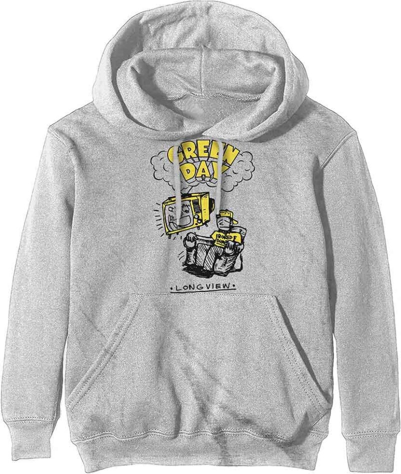 Green Day Unisex Pullover Hoodie - Longview Doodle - CeDe.ch