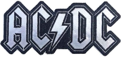 AC/DC Standard Woven Patch - Cut-Out Foil Logo