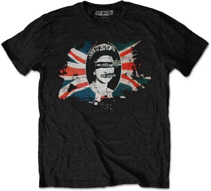 Sex Pistols,The - God Save The Queen (Black) T-Shirt