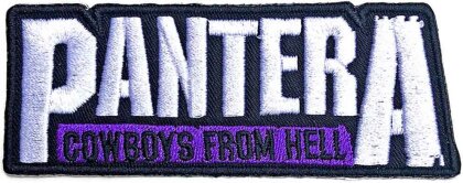 Pantera Woven Patch - Cowboys from Hell (Standard)