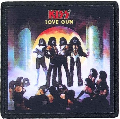 KISS Printed Patch - Love Gun (Standard)