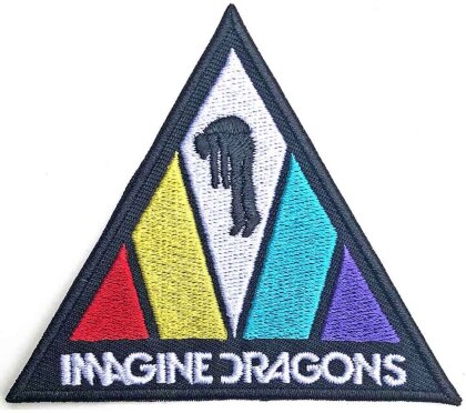 Imagine Dragons Woven Patch - Triangle Logo (Standard)