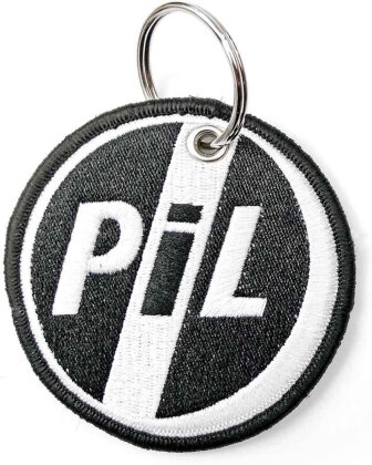 PIL (Public Image Ltd) Keychain - Circle Logo (Double Sided)