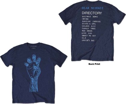 TV On The Radio Unisex T-Shirt - Brushstroke Hand (Back Print)