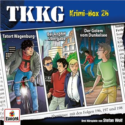 TKKG - Krimi-Box 26 (Folgen 196,197,198) (3 CDs)
