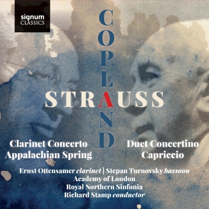 Richard Strauss (1864-1949), Aaron Copland (1900-1990) & Ernst Ottensamer - Duet Concertino / Prelude To Capriccio