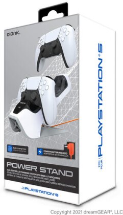 Bionik Power Stand for PS5 - White