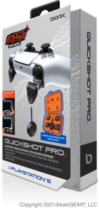 Bionik QuickShot Pro for PS5 - White