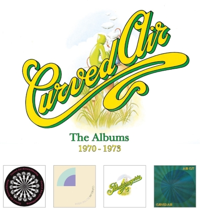 Curved Air - Albums - 1970-1973 (2021 Reissue, Esoteric, Remastered, 4 CDs)