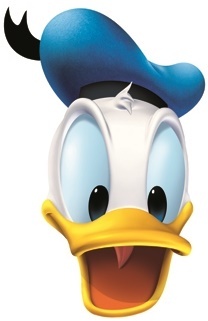 Donald Duck Maske
