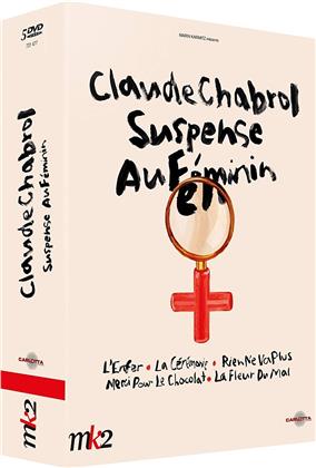 Claude Chabrol - Suspense au féminin - L'Enfer / La Cérémonie / Rien ne va plus / Merci pour le chocolat / La fleur du mal (5 DVDs)
