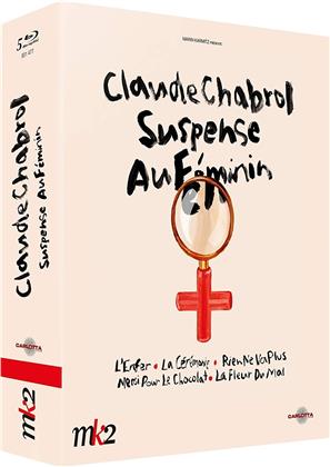 Claude Chabrol - Suspense au féminin - L'Enfer / La Cérémonie / Rien ne va plus / Merci pour le chocolat / La fleur du mal (5 Blu-rays)