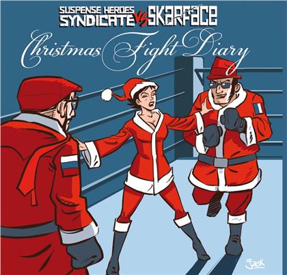 Skarface Vs. Suspense Heroes Syndicate - Christmas Fight Diary (Édition Limitée, 7" Single)