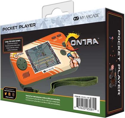 My Arcade Dgunl3281 Contra Pocket Player Portable