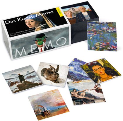 Das Kunst-Memo | The Art Matching Game - m. 1 Beilage