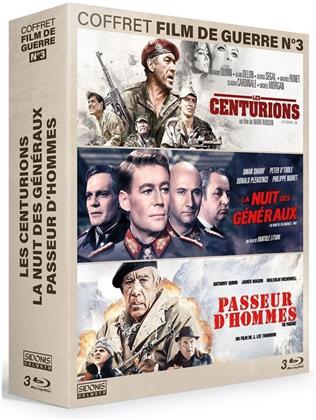 Les Centurions / La nuit des généraux / Passeur d’hommes - Coffret Film de Guerre N°3 (3 Blu-rays)