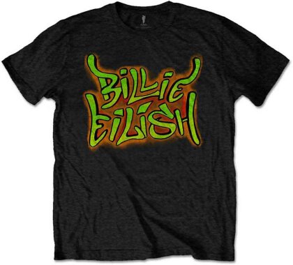 Billie Eilish Kids T-Shirt - Graffiti (11-12 Years)