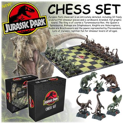 Jurassic Park - Jurassic Park Chess Set