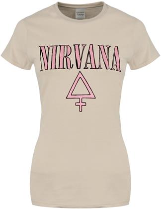 Nirvana: Femme - Ladies Sand T-Shirt