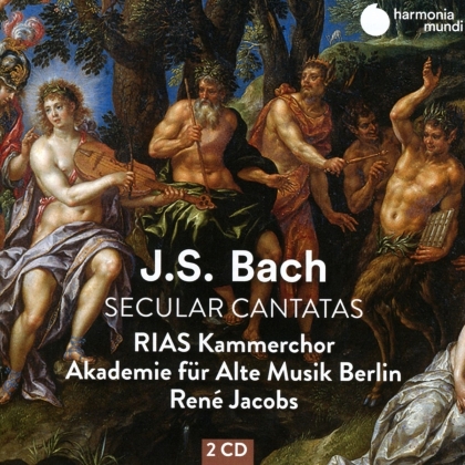 RIAS Kammerchor, Johann Sebastian Bach (1685-1750), Rene Jacobs & Akademie für Alte Musik Berlin - Secular Cantatas Bw 201 (2 CD)