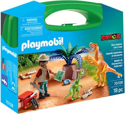 Playmobil - Dinos Explorer Carry Case