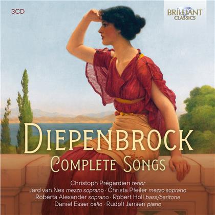Alphons Diepenbrock (1862-1921), Roberta Alexander, Jard van Nes, Christa Pfeiler, Christoph Prégardien, … - Complete Songs (3 CDs)
