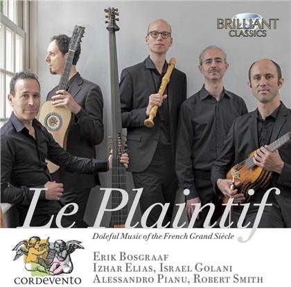 Erik Bosgraaf, Izhar Elias, Israel Golani, Alessandro Pianu & Robert Smith - Le Plaintif - Doleful Music of the French Grand Siècle