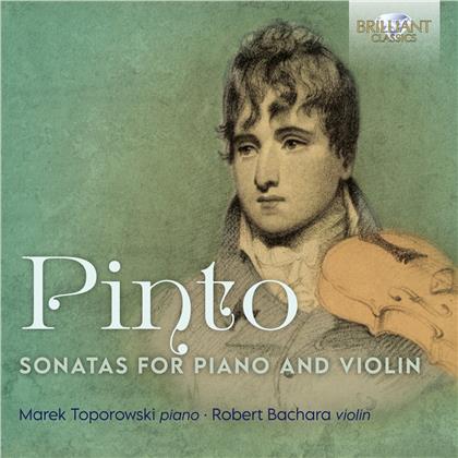 George Frederick Pinto, Robert Bachara & Marek Toporowski - Sonatas For Piano And Violin