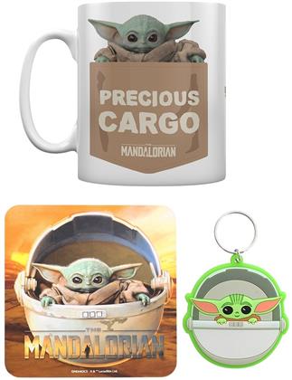 Star Wars The Mandalorian: The Child - Mug, Coaster and Keychain Set