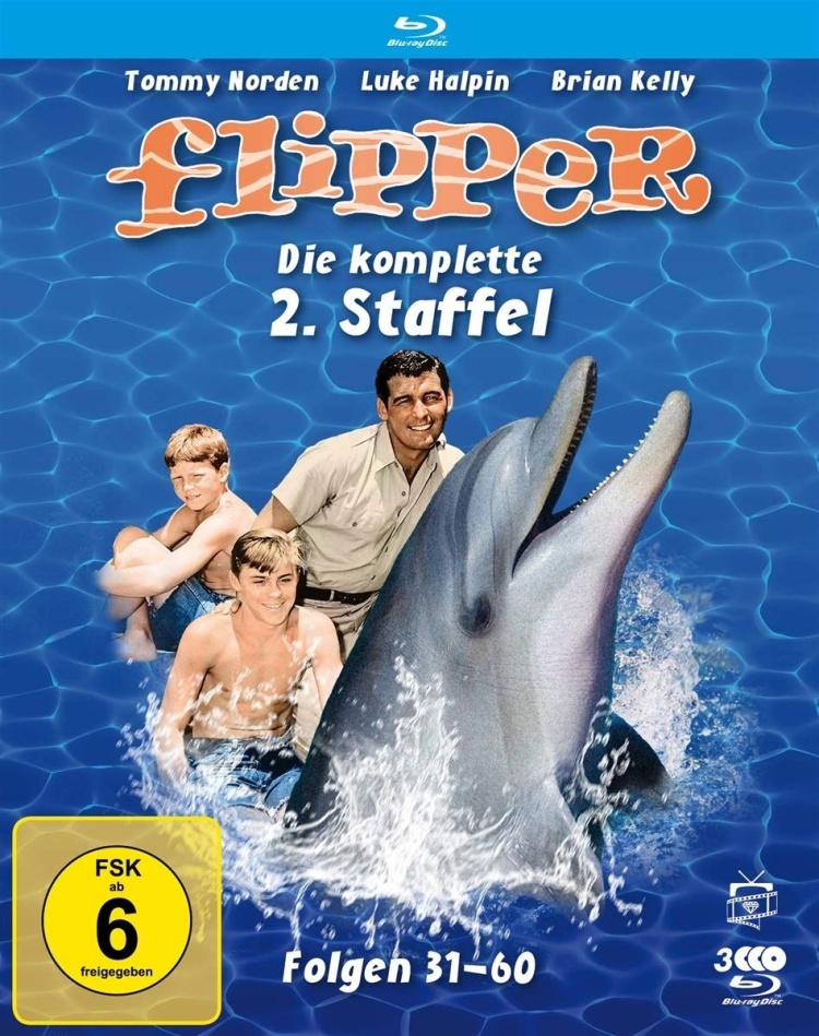 Flipper - Staffel 2 (Fernsehjuwelen, 3 Blu-rays)