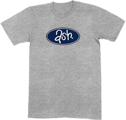 Ash Unisex T-Shirt - Retro Logo