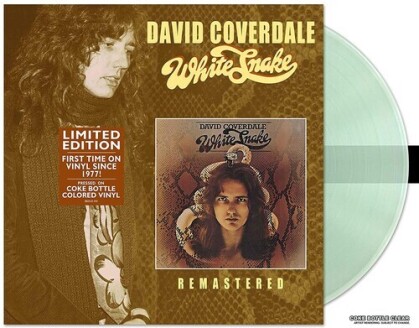 David Coverdale (Whitesnake) - Whitesnake (2021 Reissue, Eagle Rock Entertainment, Limited Edition, Colored, LP)
