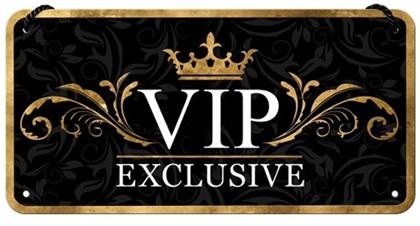 Hängeschild. Achtung / VIP Exclusive