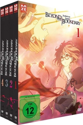 Beyond the Boundary - Kyokai no Kanata (Gesamtausgabe, Bundle, 4 DVDs)
