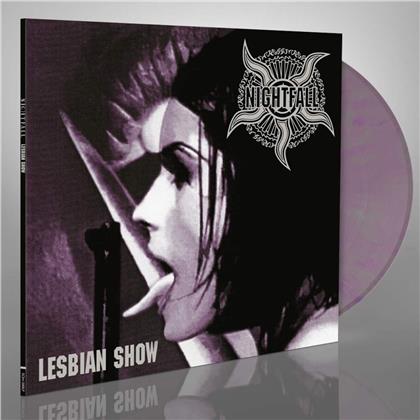 Nightfall - Lesbian Show (2021 Reissue, Season Of Mist, Silver/Purple Haze Vinyl, LP)