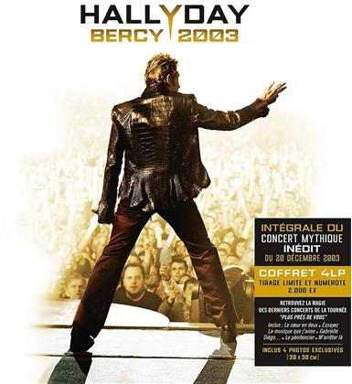 Johnny Hallyday - Bercy 2003 (Édition Limitée, 4 LP)