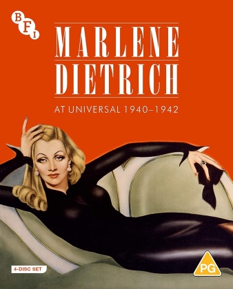 Marlene Dietrich At Universal 1940-1942 (s/w, 4 Blu-rays)