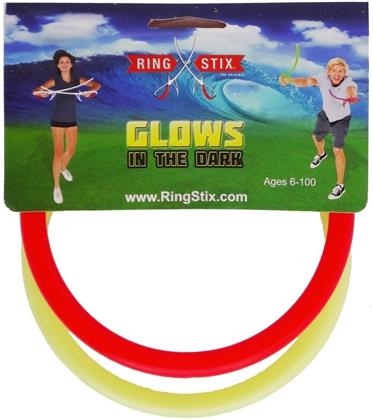 RingStix® 2 Ersatzringe (Rot & Leuchtend) für RingStix Pro und Lite