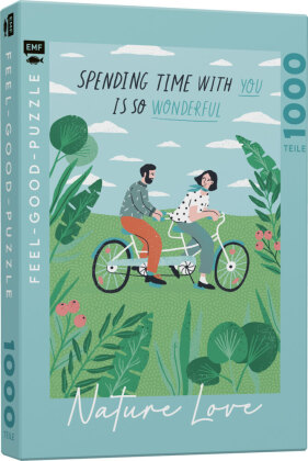 NATURE LOVE: Spending time with you is so wonderful - Feel-good-Puzzle 1000 Teile
