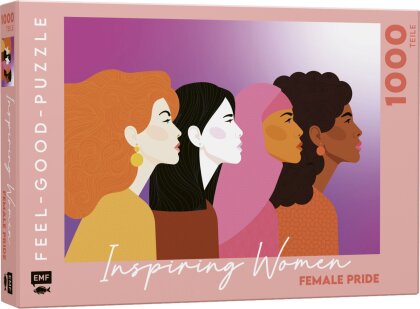 INSPIRING WOMEN: Female pride - Feel-good-Puzzle 1000 Teile