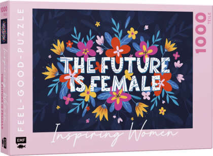 INSPIRING WOMEN: The Future is female - Feel-good-Puzzle 1000 Teile