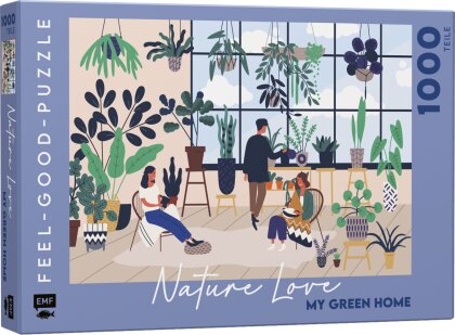 NATURE LOVE: My green home - Feel-good-Puzzle 1000 Teile
