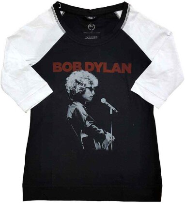 Bob Dylan Ladies Raglan T-Shirt - Sound Check