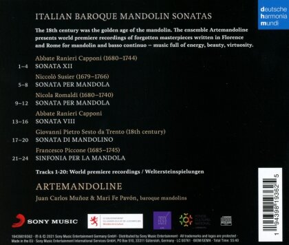 Artemandoline - Italian Baroque - Mandolin Sonata