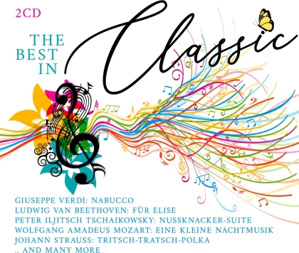 Wolfgang Amadeus Mozart (1756-1791), Giuseppe Verdi (1813-1901) & Johann Sebastian Bach (1685-1750) - The Best In Classic Vol. 2 (2 CDs)