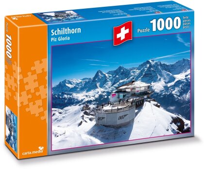 Schilthorn Piz Gloria - 1000 Teile Puzzle