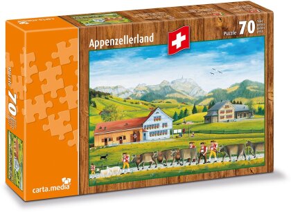 Appenzellerland - 70 Teile Puzzle
