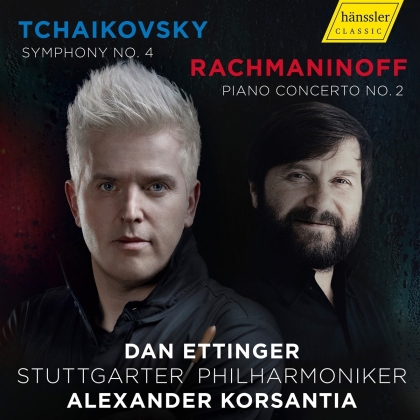 Sergej Rachmaninoff (1873-1943), Peter Iljitsch Tschaikowsky (1840-1893), Alexander Korsantia, Dan Ettigner & Stuttgarter Philharmoniker - Klavierkonzert 2, Symphony 4