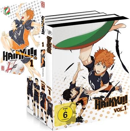 Haikyu!! - Staffel 1 (Edition complète, +Manga Band 1, 4 DVD)