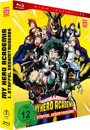 My Hero Academia - Staffel 1 (Gesamtausgabe, Deluxe Edition, 3 Blu-rays)